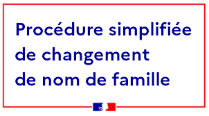 texte : changement de nom de famille